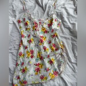Vintage Victoria’s Secret Satun Floral Slip Dress